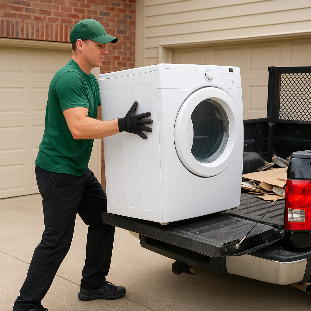 Washer and Dryer Removal